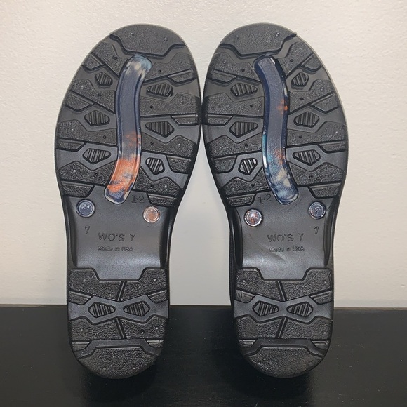 Sloggers Women's Floral Fun Blue Outdoor Rain Garden Clogs Sz 7 - Picture 9 of 9